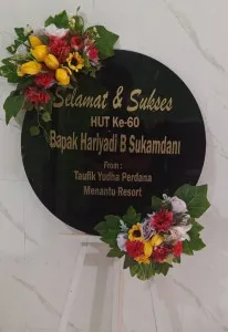 Papan Akrilik Ucapan Ulang Tahun Rejang Lebong